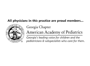 All physicians in this practice are proud members of American Academy of Pediatrics - Georgia Chapter.